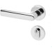 Fechadura Lafonte 880 Externa Roseta Inox Polido Redonda 55Mm -0Zk