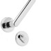 Fechadura Lafonte 880 Externa Roseta Inox Polido Redonda 55Mm -0Zk