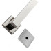 Fechadura Lafonte 456 Wc Roseta Inox Polido Quadrada 40Mm -0