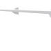 Prateleira Multiivisao Suporte Clip 25X 60 Branca Clip-2560-Ff-Br