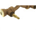 Base Misturador Deca Para Chuveiro Entrada Horizontal Para Cpvc 22Mm 4424.Mi.Cpvc22