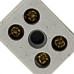 Cartela Conector Porcelana Brasfort 2 Polos 06Mm Com 1 Peca 9084