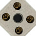 Cartela Conector Porcelana Brasfort 2 Polos 10Mm Com 1 Peca 9085