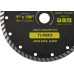 Disco Diamantado Ranger Turbo 180Mm Seco Rdd-1600