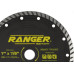 Disco Diamantado Ranger Turbo 180Mm Seco Rdd-1600