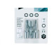 Soquete Magnetico Makita Parafuso 1/4 5/16 3/8 Com 3 Pecas B-38847