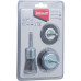 Escova Aco Makita Pincel/Circular/Copo Aco Carbono Kit Com 3 Pecas D-66070