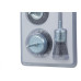 Escova Aco Makita Pincel/Circular/Copo Aco Carbono Kit Com 3 Pecas D-66070