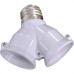 Soquete Adaptador E27 Para 2 Lampadas Interneed 074090