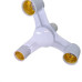 Soquete Adaptador E27 Para 3 Lampadas Interneed 072799