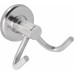Acessorio Wc Clarainox Aco Cabide Duplo Cromado 25017