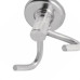 Acessorio Wc Clarainox Aco Cabide Duplo Cromado 25017