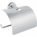 Acessorio Wc Clarainox Aco Papeleira Com Tampa Cromado 48012