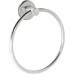 Acessorio Wc Clarainox Aco Porta Toalha Argola Cromado 91007