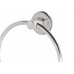 Acessorio Wc Clarainox Aco Porta Toalha Argola Cromado 91007