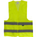 Colete Para Sinalizacao Brasfort 2 Linhas Amarelo G 9093