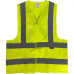 Colete Para Sinalizacao Brasfort 4 Linhas Amarelo Xg 9098