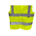 Colete Para Sinalizacao Brasfort 4 Linhas Amarelo Xg 9098