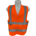 Colete Para Sinalizacao Brasfort 4 Linhas Laranja G 9099