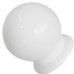 Puxador Bola Grande Bendoor Abs 1 Furo Branco 7680Gbb - Kit C/20 Puxador Bola Grande Bendoor Abs 1 Furo Branco 7680Gbb - Kit C/20
