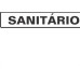 Placa Sinalizacao Poliestireno 05X25 ''Sanitários'' 220Bj Placa Sinalizacao Poliestireno 05X25 ''Sanitários'' 220Bj