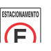 Placa Sinalizacao Poliestireno 20X30 ''Estacionamento Clientes'' 250Ay
