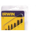 Broca Aco Rapido Irwin 1/16 A 1/4'' Kit Com 7 Pecas 