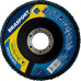 Disco Flap Brasfort 4.1/2'' 60G Reto Oxido Zirconia 9130 - Kit C/10 