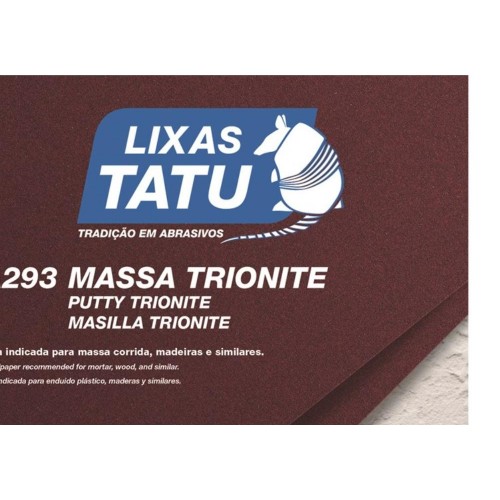 Lixa Massa Tatu 120 Trionite A29301200050 - Kit C/50 