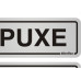 Placa Sinalizacao Aluminio 06X15 ''Puxe/Empurre'' 2 Pecas 120Ag