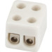 Conector Porcelana Sindal 06Mm 2 Bornes 000.0302.Pr.B - Kit C/12 