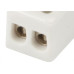 Conector Porcelana Sindal 10Mm 2 Bornes 000.3602.Pr.B - Kit C/12 