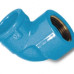 Cotovelo Azul Tigre Liso Rosca 25Mm X 3/4''  - Kit C/20 