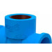 Tee Azul Tigre Liso Liso Rosca Reducao 25Mm X 1/2''  - Kit C/15 