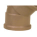 Cotovelo Marrom Tigre Liso Liso 32Mm X 45''  - Kit C/12 