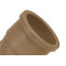 Cotovelo Marrom Tigre Liso Liso 32Mm X 45''  - Kit C/12 