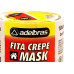 Fita Crepe Adelbras Mask 18X50M  - Kit C/6 