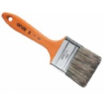 Pincel Trincha Pintura Atlas   395 X 3/4'' Laranja  395/2 - Kit C/12