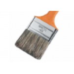 Pincel Trincha Pintura Atlas   395 X 3/4'' Laranja  395/2 - Kit C/12