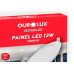 Ourolux Lum.Led Emb Red Ouro 12W 2,7K-3208A