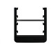 Margirius Placa P/Condulete 3P C/Sup Sleek Eb