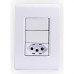 Cerge Conjunto  2 Int + Tomada 10A-7010