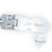 Loth Porta Cadeado  Zin.Lv 2,5''40023