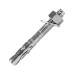 Ancora Chumbador. Fixador Pba(C)5/16X 3.1/4 C/Porca - Kit C/25 Pc