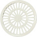 Luconi Grelha Plast.Redonda Bco 150 - Kit C/10 Pc