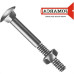 Jomarca Parafuso Frances B 1/4 X 1.3/4 - Kit C/2 Centos