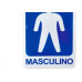 Look Placa Sinalizacao 15X20 Sanit.Masculino