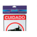 Look Placa Sinalizacao 20X30 Cao Bravo