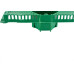 Ri Sampiet Caixinha P/Laje Pvc 30Cm Forr.Verde - Kit C/28 Pc