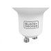 Black Lamp Led Gu10 B&D 6,0W 3,0K